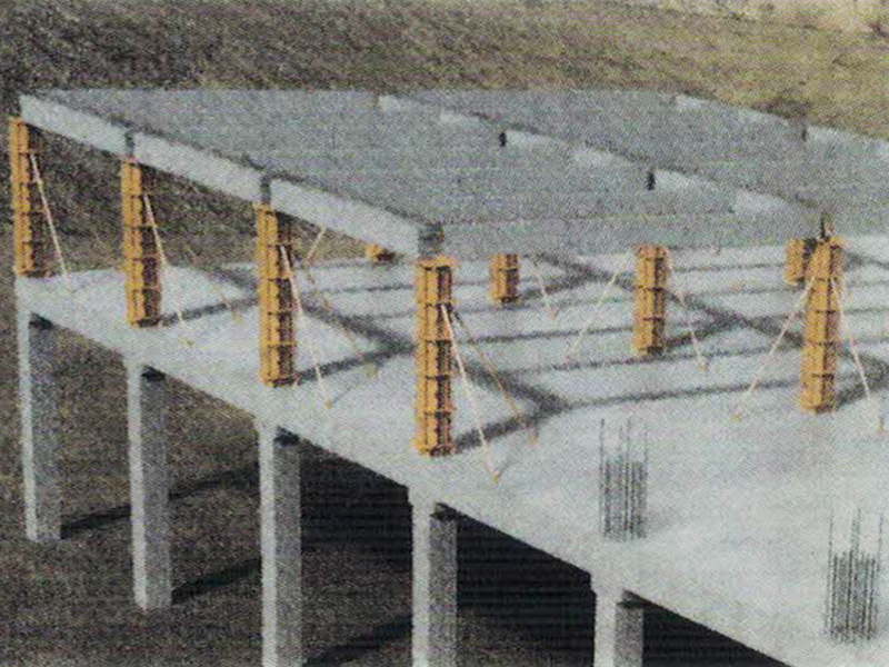 承重式大鋼?，F(xiàn)澆柱