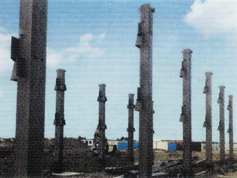 薄壁高強鋼管砼柱