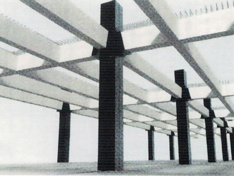 薄壁高強(qiáng)鋼管砼柱